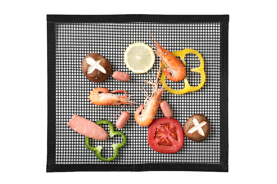 再利用可能なノンスティックBBQグリルメッシュマット